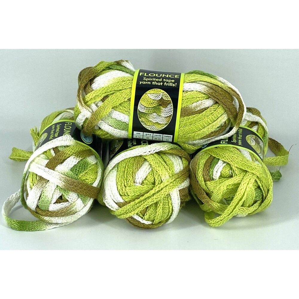 Sensations FLOUNCE Ruffle Tape Yarn 59108 - Turkey - 60g - Price is per skein